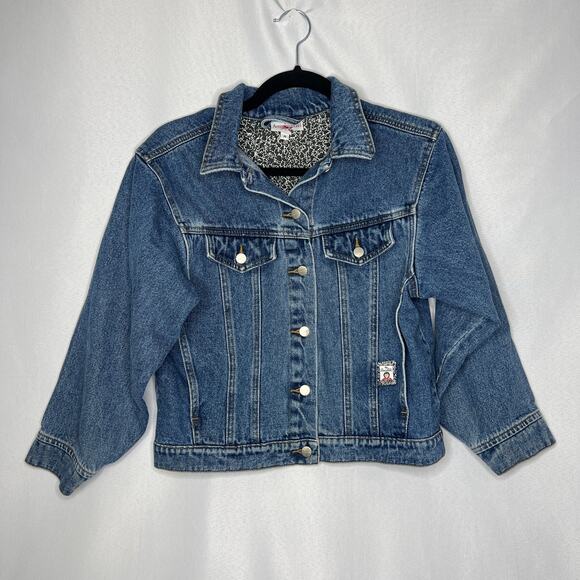 American Girl Other - Vintage American Girl Denim Jean Jacket Amelia Girls Size Medium
